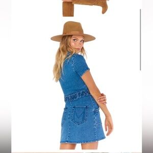 Show Me Your Mumu Outlaw Tide Denim Dress.